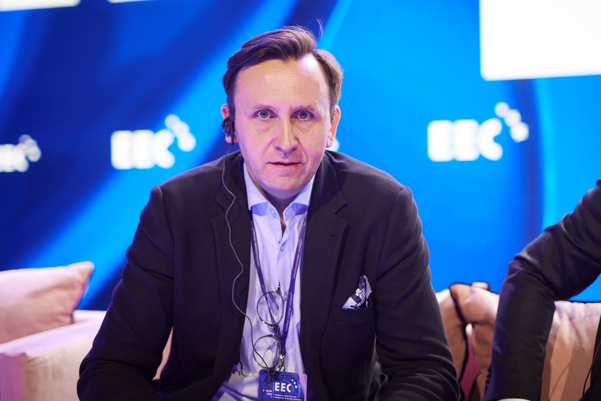 Michał Kaczmarzyk prezes linii lotniczych Buzz (z grupy kapitałowej Ryanair). Fot: PTWP