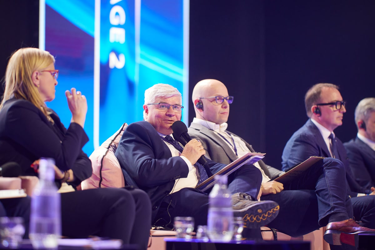 Maciej Lasek, wiceminister infrastruktury, pełnomocnik rządu ds. Centralnego Portu Komunikacyjnego  Fot: PTWP