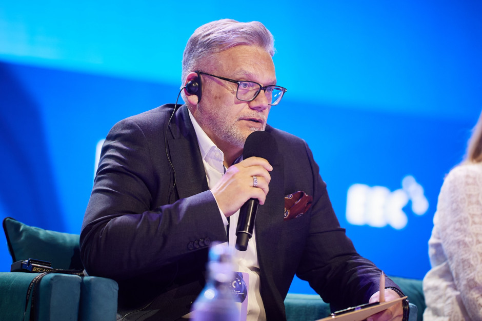 Krzysztof Gerlach, dyrektor zarządzający ds. klientów korporacyjnych i rynków finansowych w mBanku Fot: PTWP