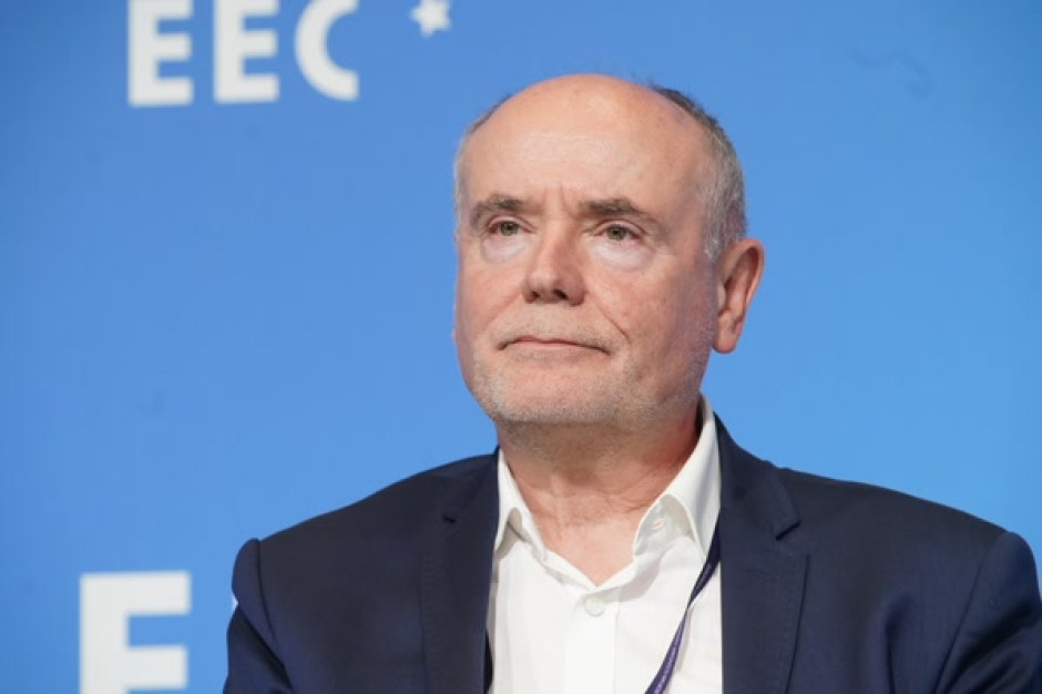 Jacek Szugajew podkreślał dobrą kondycję ukraińskich banków w czasie wojny. Fot. PTWP