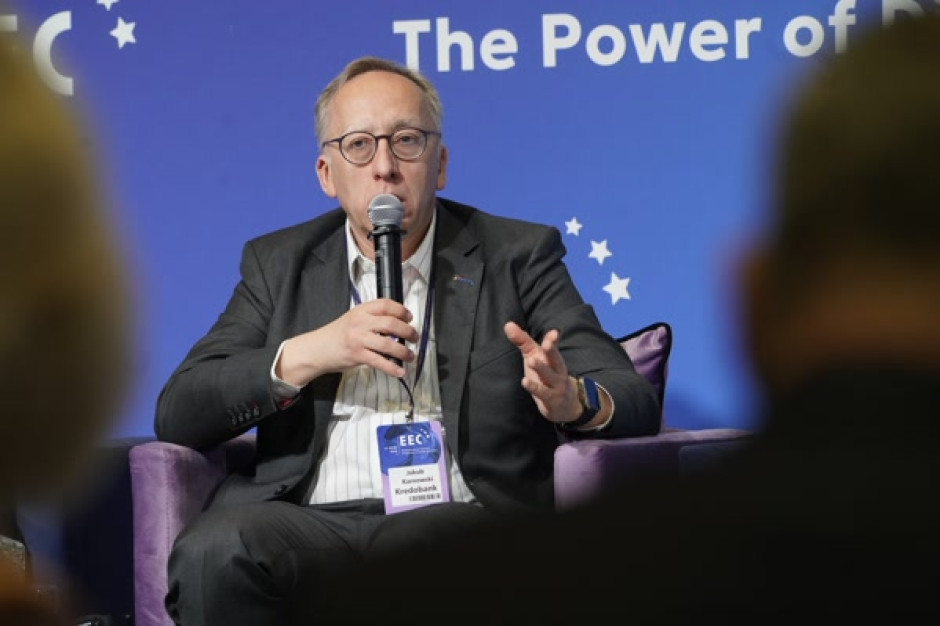 Jakub Karnowski przedstawiciel polskiego banku na Ukrainie. Fot. PTWP