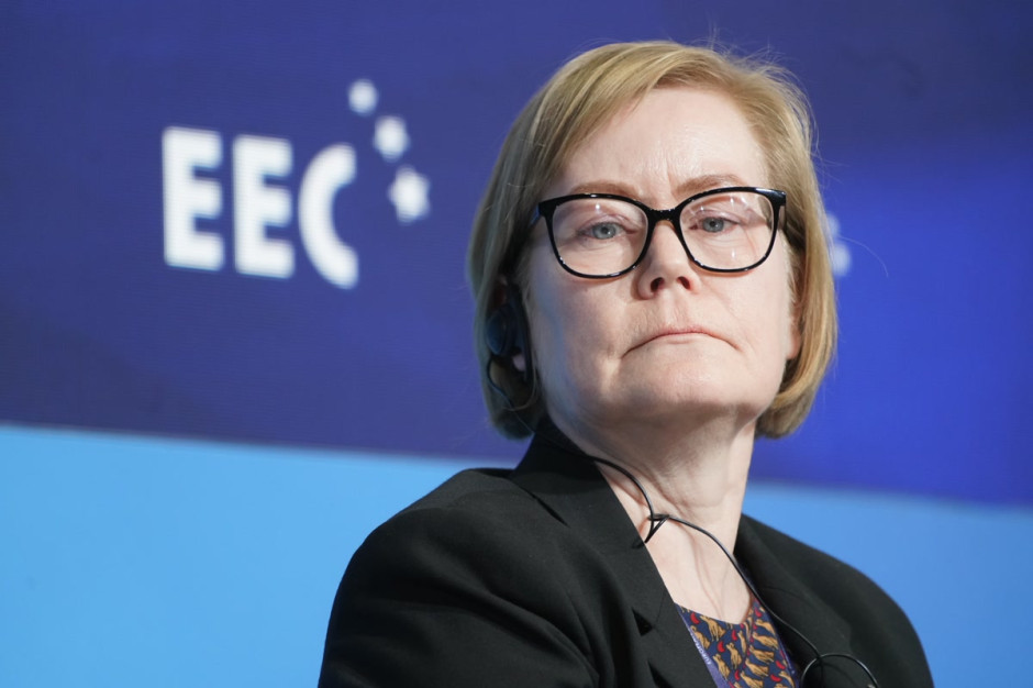 Martina Quick podkreśla rolę Polski jako hubu odbudowy Ukrainy. Fot. PTWP