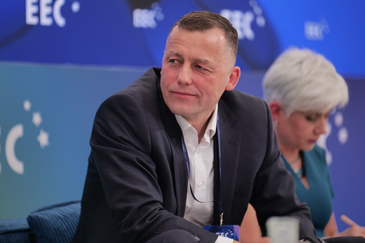 Mikołaj Wild, prezes zarządu, Centralnego Port Komunikacyjnego w latach 2019-2024 Fot: PTWP