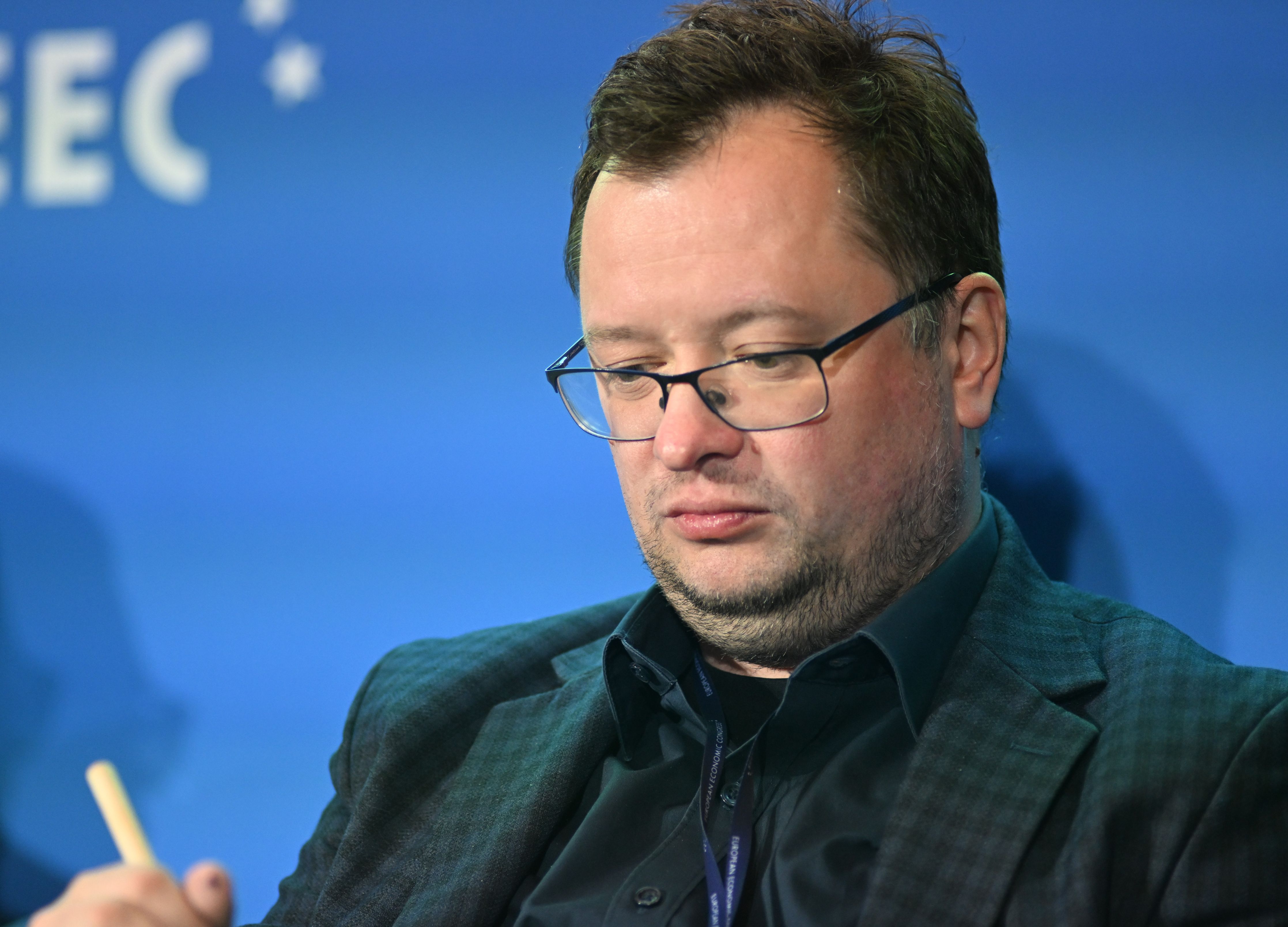 Marcin Mochocki członek zarządu i dyrektor ds. realizacji inwestycji w PKP Polskie Linie Kolejowe. Fot. PTWP