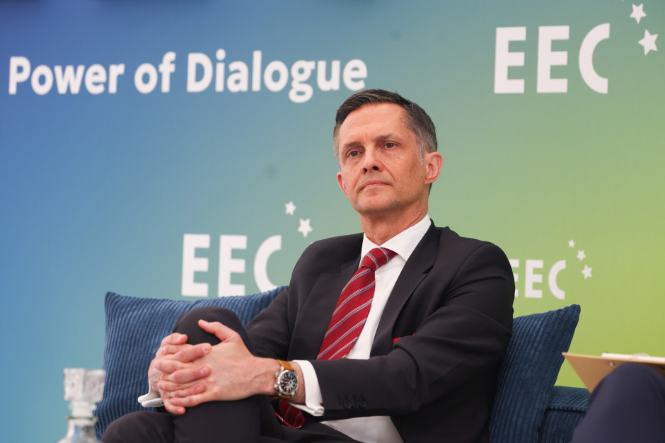 Łukasz Bernatowicz, prezes Związku Pracodawców BCC.  Fot: PTWP