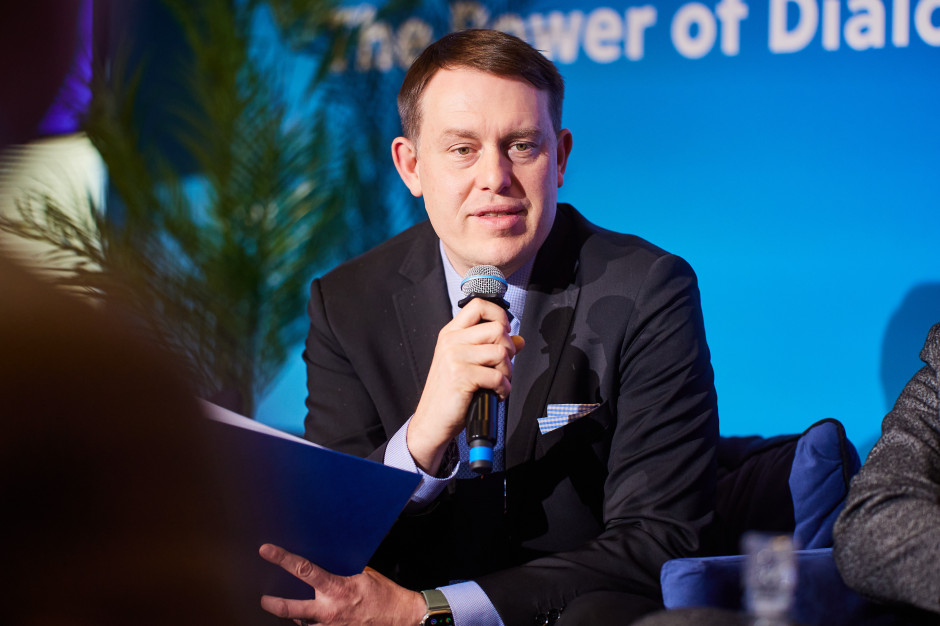 Michał Barański, wiceminister rozwoju i technologii.  Fot: PTWP