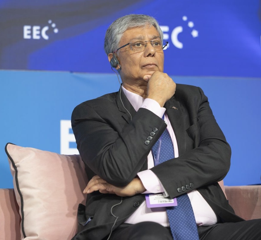 Sanjay Samaddar, dyrektor zarządzający koncernem ArcelorMittal w Polsce. Fot. PTWP