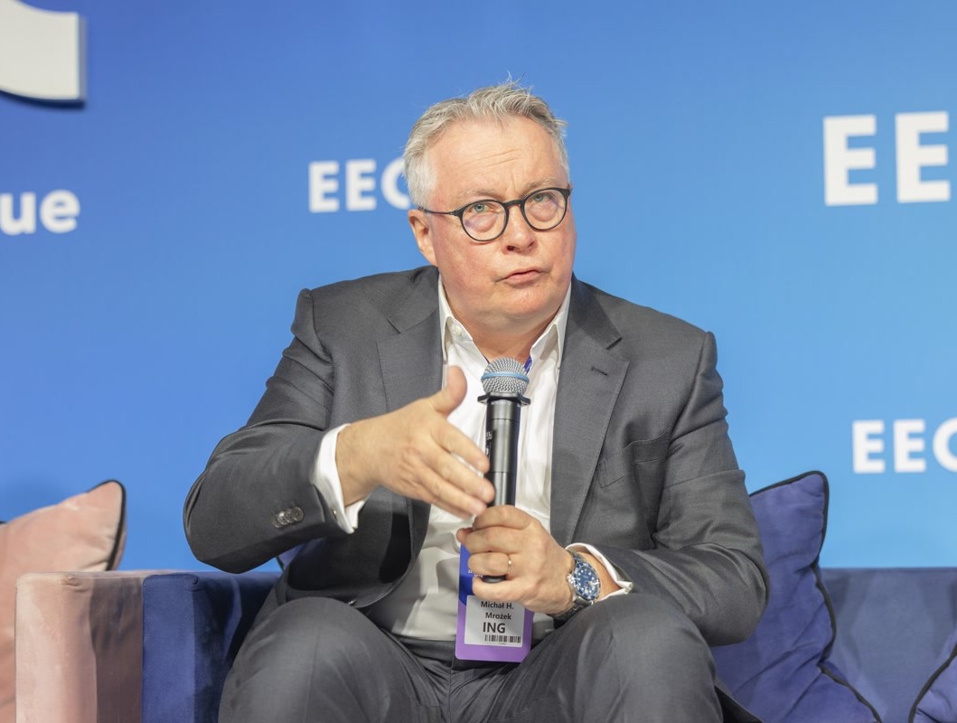 Michał Mrożek, Head of Wholesale Banking CEE Network w ING. Fot. PTWP