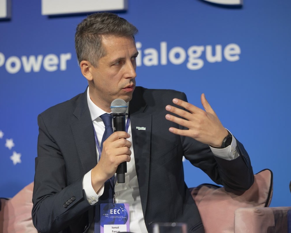 Ionut Farcas, Zone President, Central Eastern Europe w Schneider Electric. Fot. PTWP