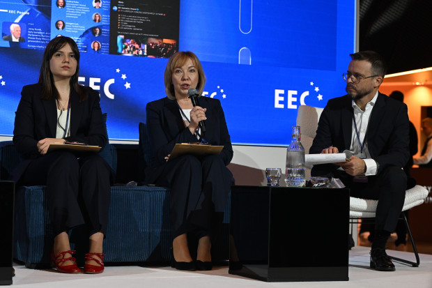 XVIII Europejski Kongres Gospodarczy. Sztuczna inteligencja w praktyce. Aleksandra Tomaszewska, Alicja Żyła, Michał Duszczyk