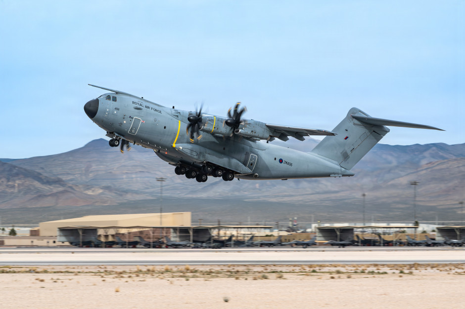 Samolot transportowy A400M Fot: William Lewis / DVIDSHUB / CC0 (Public domain/Domena publiczna)