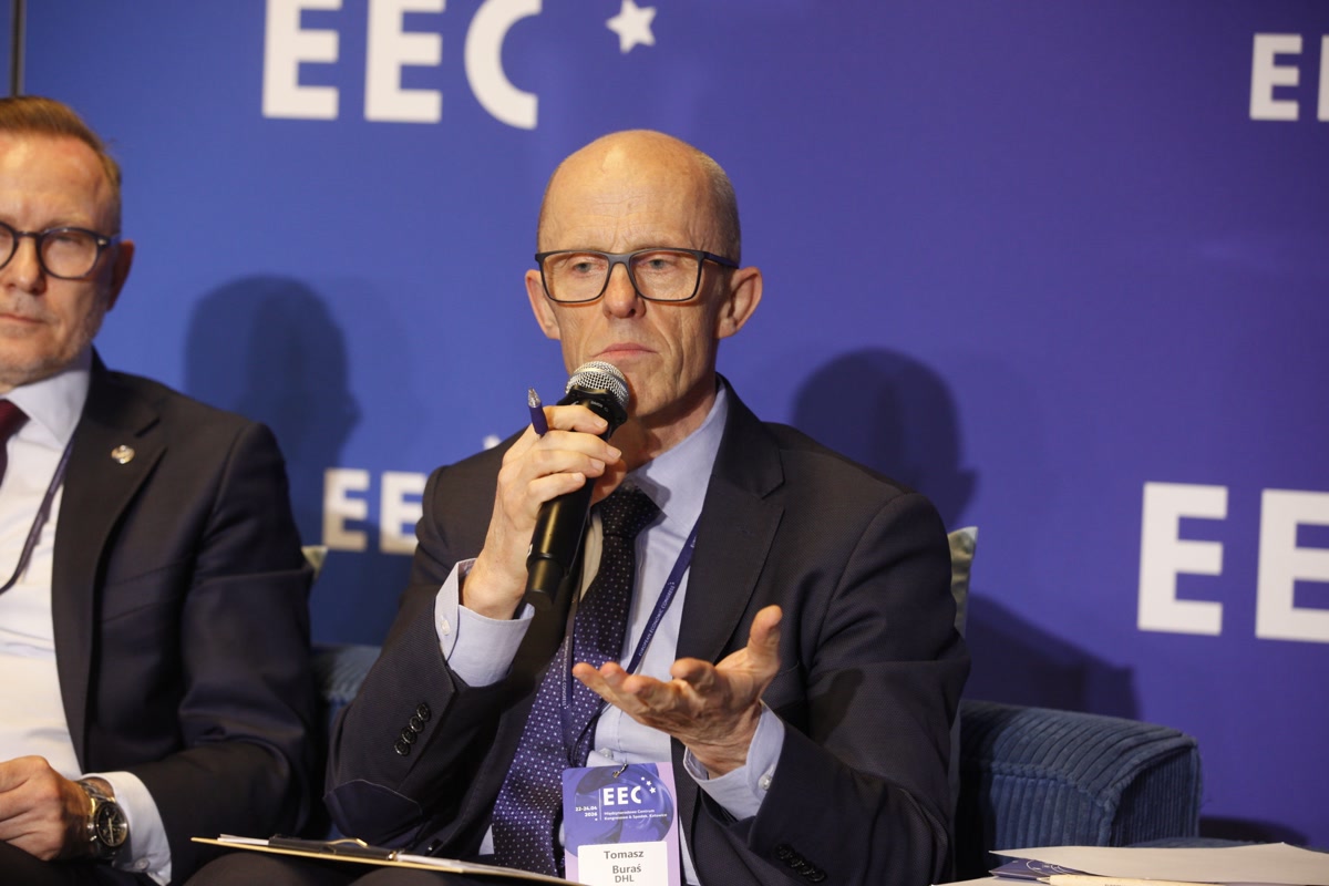 Tomasz Buraś, prezes spółki DHL Express Polska Fot: PTWP