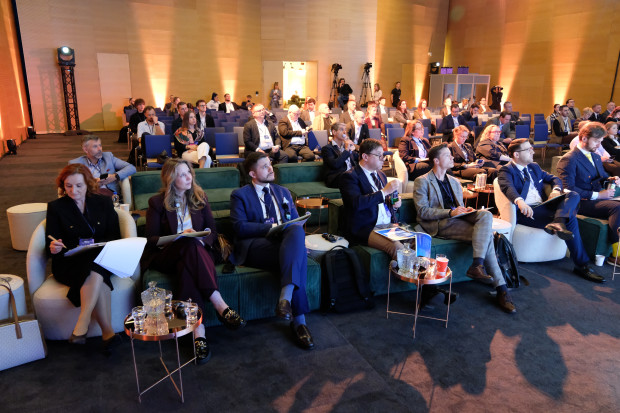 Jury: Dorota Włoch, prezes zarządu, Eneris Surowce; Dominika Petelicka-Puwalska, dyrektorka, Naukowa Fundacja Polpharmy; Marcin Lewandowski, członek zarządu, Naukowa Fundacja Polpharmy; Michał Pukaluk, zastępca dyrektora, Departament Cyberbezpieczeństwa, Ministerstwo Cyfryzacji; Michał Misztal, prezes zarządu, Startup Academy 