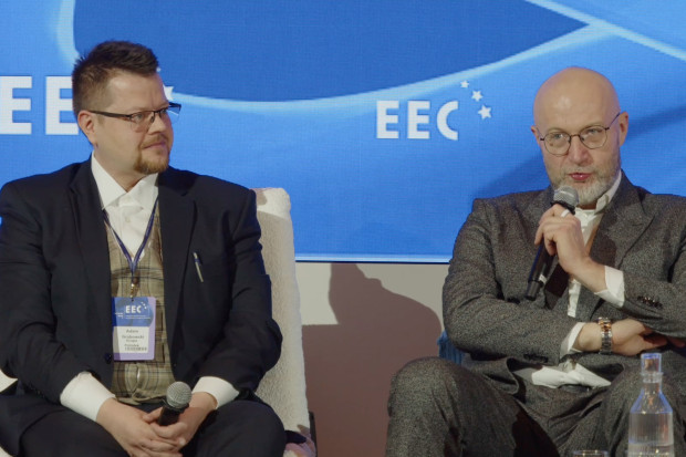 Adam Grabowski, wiceprezes, Polmlek Trading, członek rady nadzorczej, Grupa Polmlek; Marcin Graczyk, pełnomocnik zarządu, Polska Agencja Inwestycji i Handlu (PAIH) 