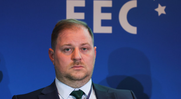 Szymon Kowalski, wiceprezes Polskiego Stowarzyszenia Energetyki Wiatrowej, wskazał, że każdy gigawat mocy z morskich farm obniży średnie ceny energii w kraju o kilkanaście do kilkudziesięciu złotych za megawatogodzinę. Fot: PTWP