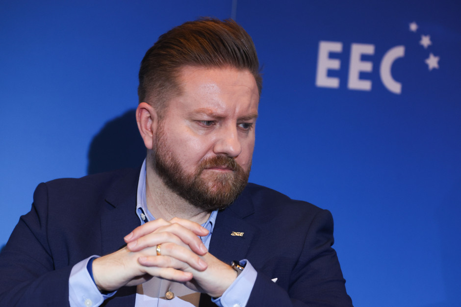 Bartosz Fedurek, prezes PGE Baltica, podkreślił, że offshore to nowy sektor gospodarki, który ma pobudzić branże będące od lat w kryzysie, a prąd z Bałtyku jest tańszy niż z elektrowni jądrowej. Fot: PTWP