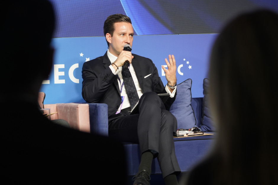Mikołaj Raczyński, wiceprezes zarządu ds. inwestycji w Polskim Funduszu Rozwoju. Fot: PTWP