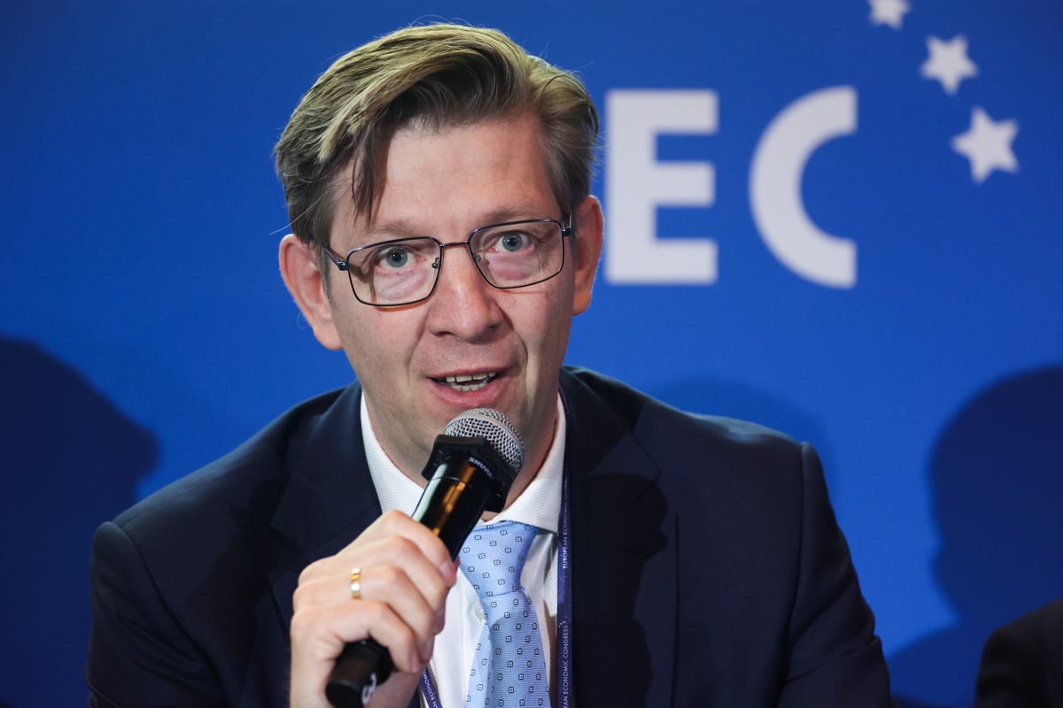 Konrad Purchała, wiceprezes zarządu, Polskie Sieci Elektroenergetyczne. Fot. PTWP