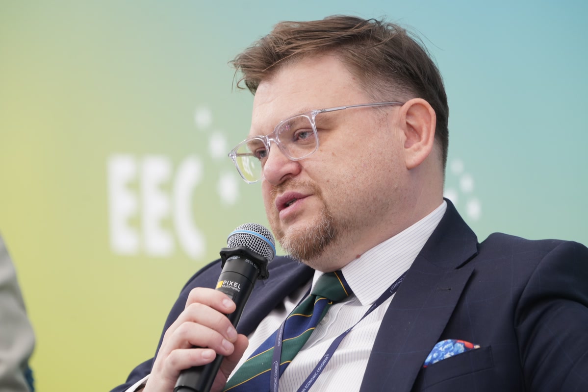 Tomasz Małecki, wiceprezes zarządu ds. strategii PGE Dystrybucja. Fot. PTWP