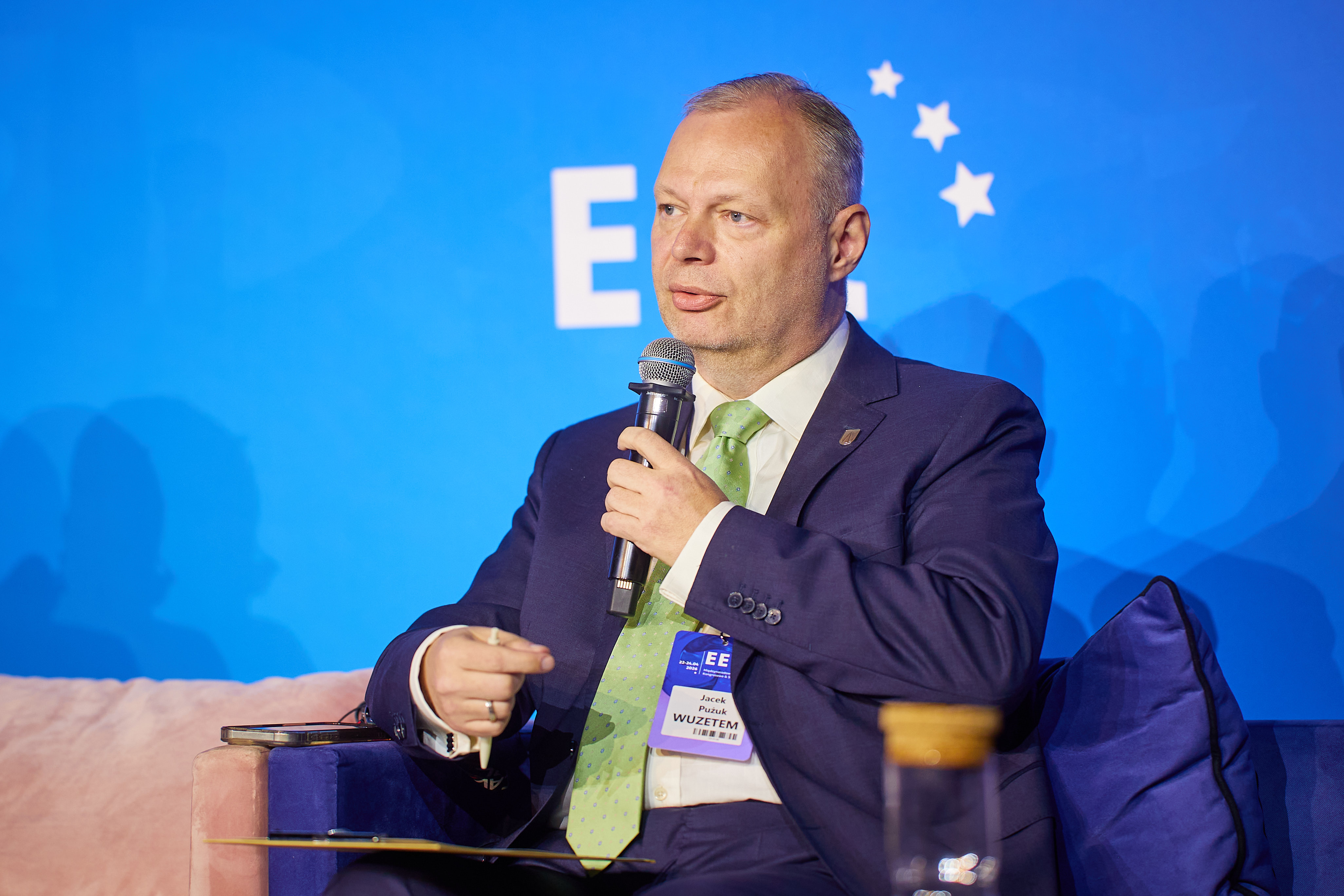 Jacek Pużuk, prezes zarządu WUZETEM. Fot. PTWP