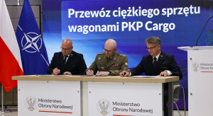 Szef MON: PKP Cargo to nasze narodowe dobro. Jest porozumienie ws. transportu wojskowego