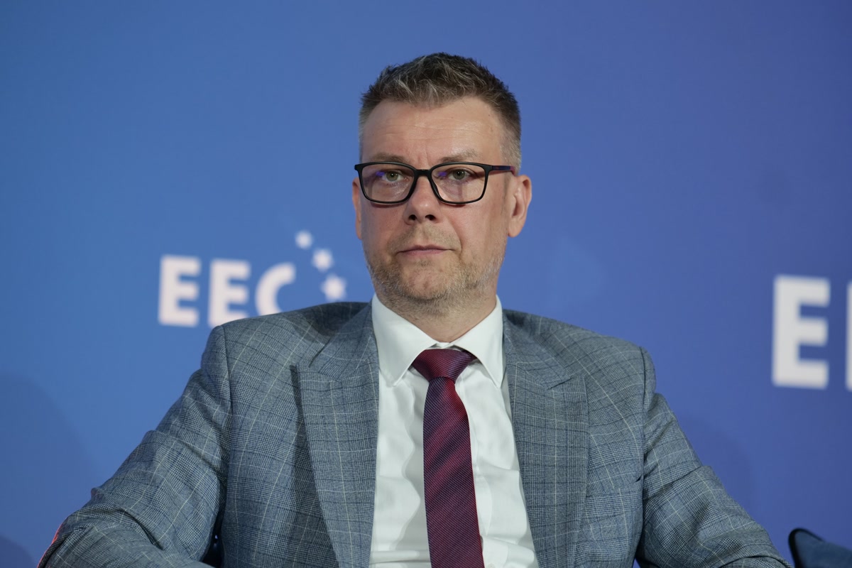 Sebastian Skała, dyrektor biznesu systemów napędowych dla ABB w Polsce  Fot. PTWP
