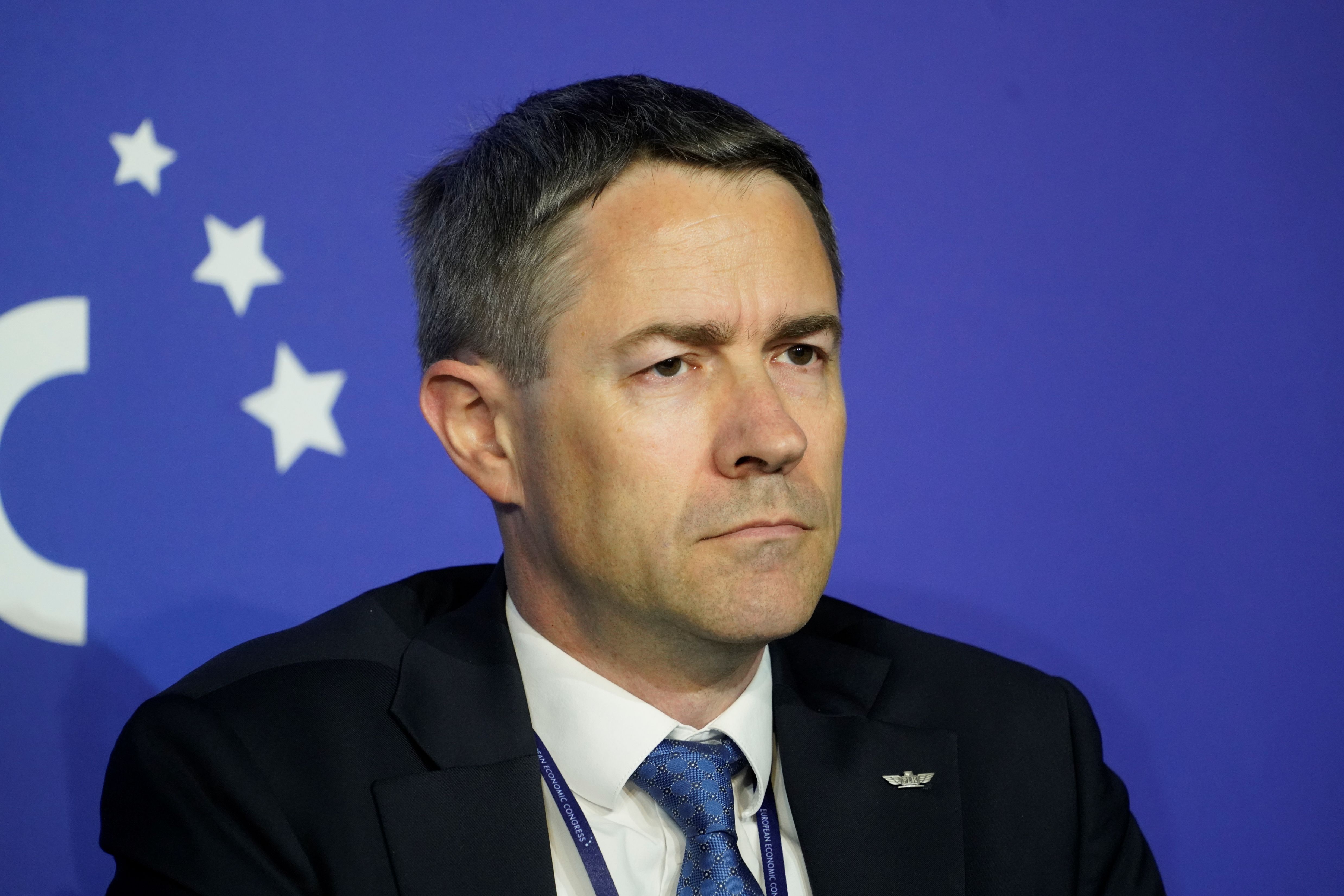 Piotr Wyborski, prezes PKP Polskie Linie Kolejowe. Fot. PTWP