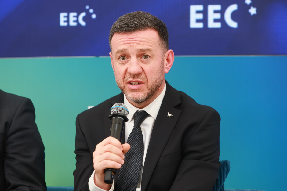 Sławomir Żurawski, p.o. prezes Poczty Polskiej  Fot: PTWP