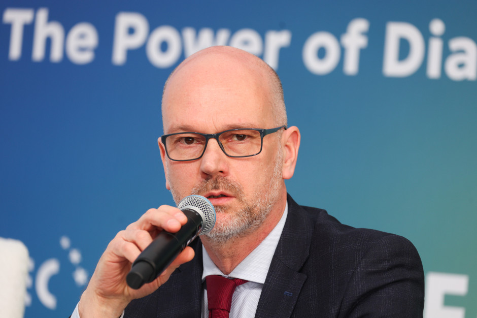 Maciej Berek, minister ds. wdrażania polityki rządu  Fot: PTWP