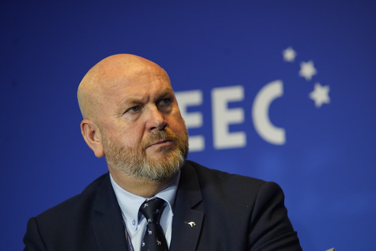 Paweł Wojtunik, członek zarządu Orlenu ds. bezpieczeństwa i ryzyka. Fot. PTWP
