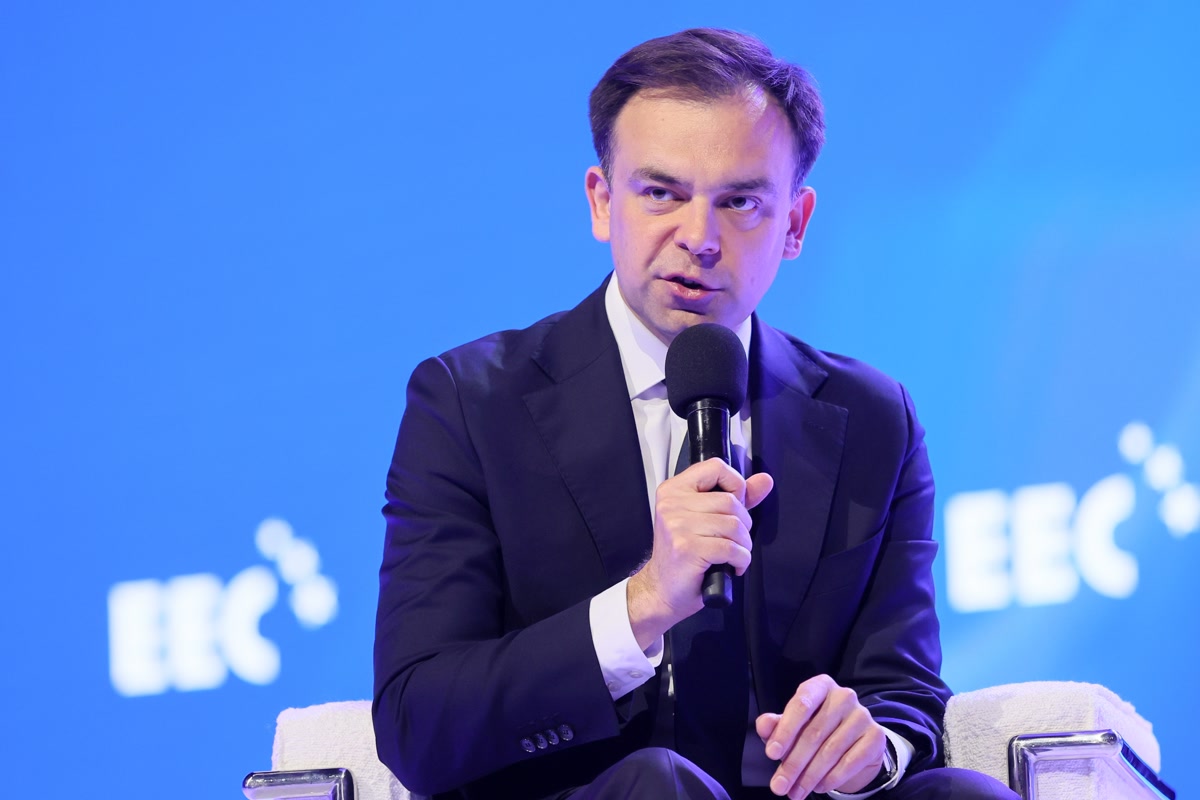 Andrzej Domański, wicepremier, minister finansów i gospodarki Licencja: PTWP