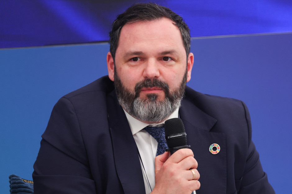 Dyrektor wykonawczy UN Global Compact Network Poland Kamil Wyszkowski Fot: PTWP