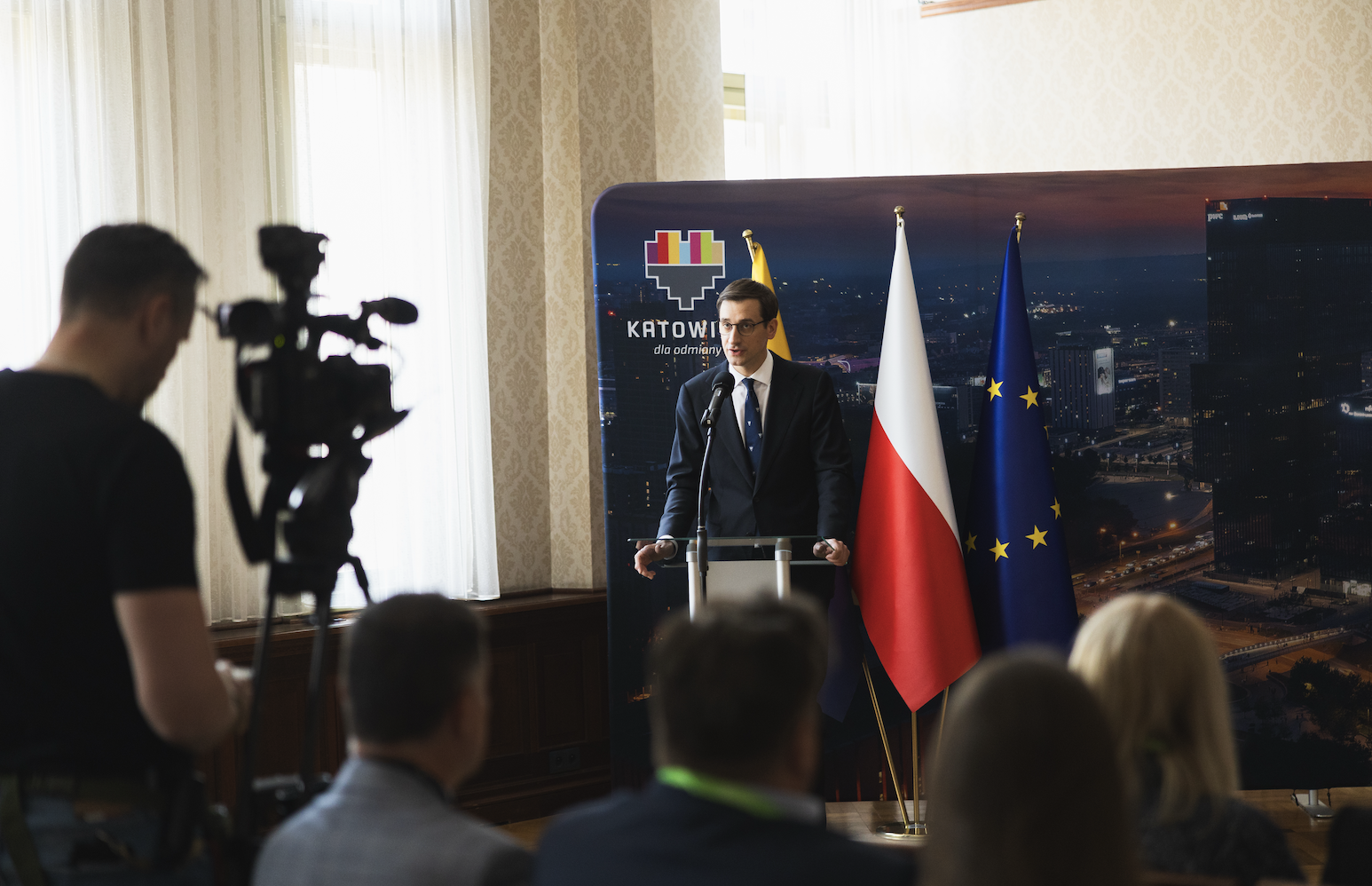W Katowicach ruszyło Centrum Kompetencyjne AI, utworzone przez Łukasiewicz AI, instytut należący do Sieci Badawczej Łukasiewicz. Fot: Przemysław Mazur / PTWP