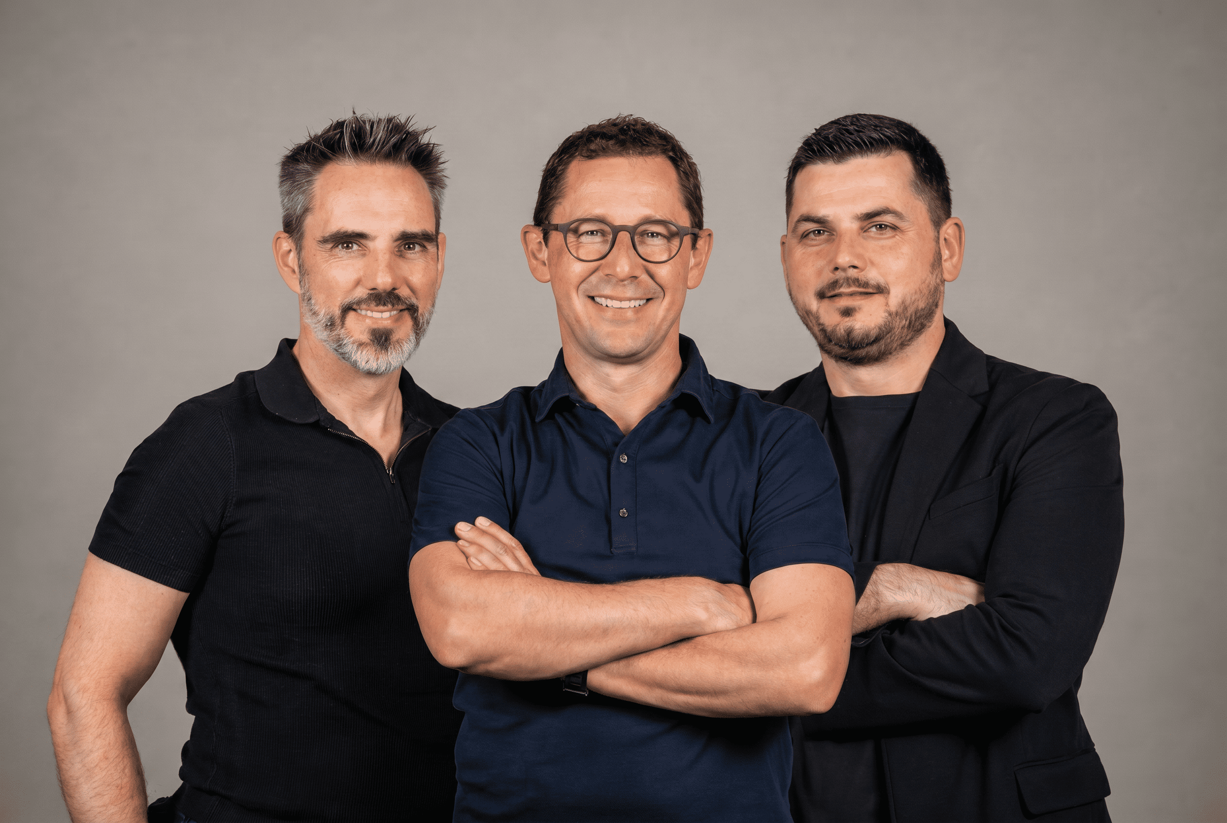 Paypercut: od lewej Gareth Walsh, Stoil Vasilev, Emil Savov. Fot. materiały prasowe Paypercut