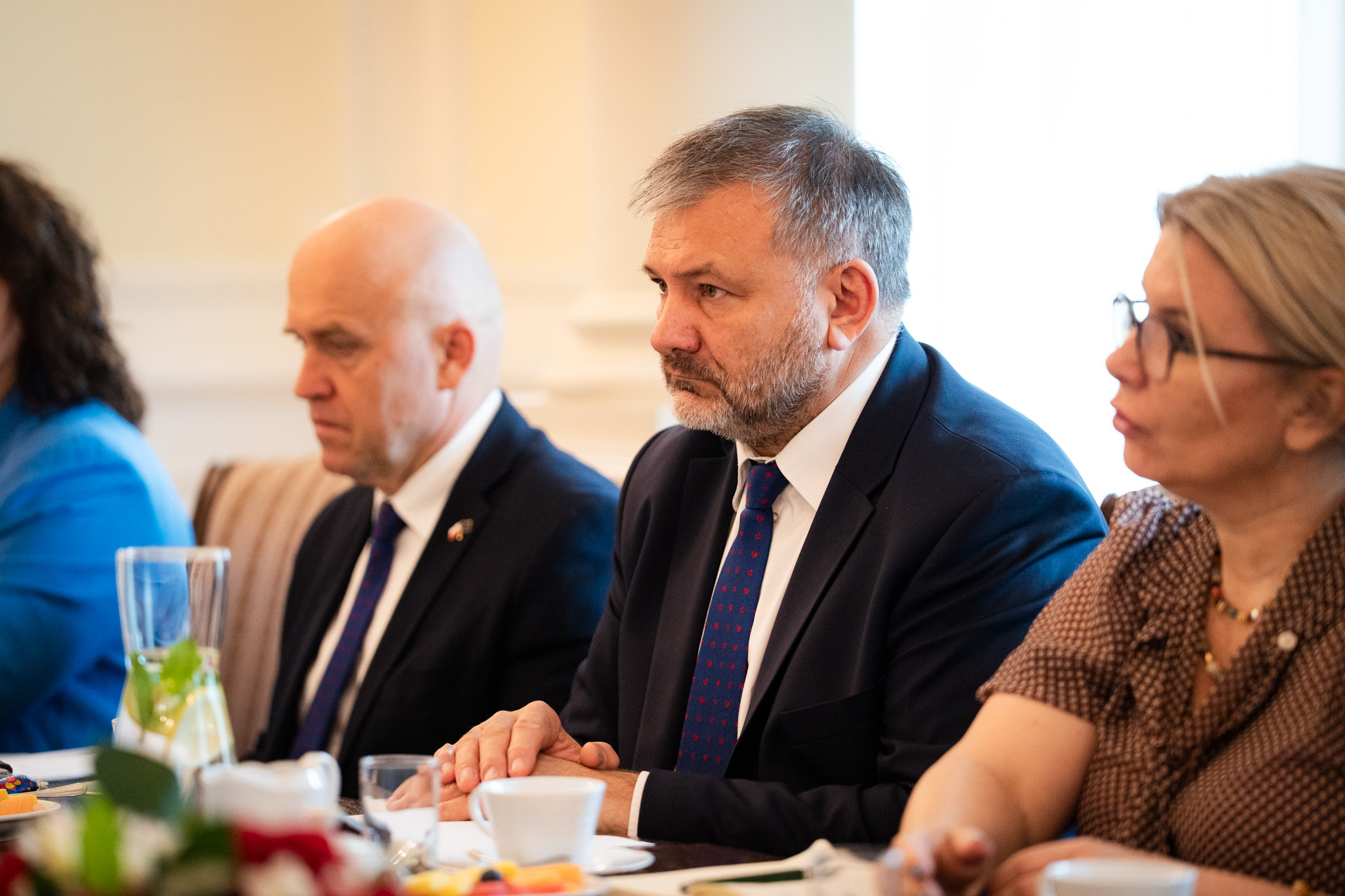 Minister sprawiedliwości Waldemar Żurek w trakcie spotkanie ze swoim irlandzkim odpowiednikiem Fot. Materiały prasowe / Ministerstwo Sprawiedliwości / Franciszek Chodak