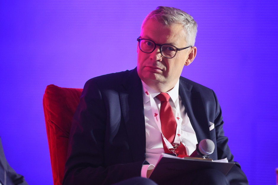 Debatę prowadził redaktor zarządzający dziennika Rzeczpospolita Marcin Piasecki