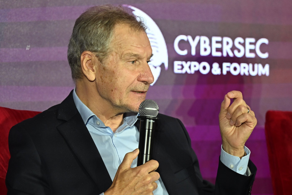 Krzysztof Silicki, dyrektor ds. strategicznego rozwoju cyberbezpieczeństwa w NASK, członek rady zarządzającej i rady wykonawczej ENISA. Fot. PTWP