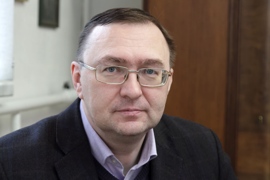 Robert Mickiewicz widzi litewską politykę także jako konflikt interpersonalny. Fot. Marian Paluszkiewicz 