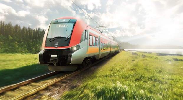 Wizualizacja pociągu ELF 3.0 dla Polregio. Fot. Materiały prasowe / PESA