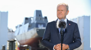 ORP Wicher wzmocni Marynarkę Wojenną. Tusk: Polska stanie się morską potęgą
