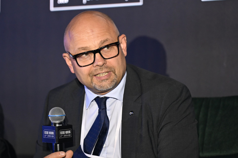 Adam Rozmus, zastępca prezesa zarządu ds. technicznych i operacyjnych Jastrzębskiej Spółki Węglowej. Fot. PTWP