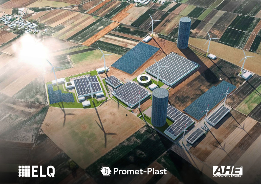 Wieże o wysokości 212 metrów w Gaju Oławskim | Fot. Materiały prasowe / ELQ S.A./Promet-Plast  / materiały prasowe